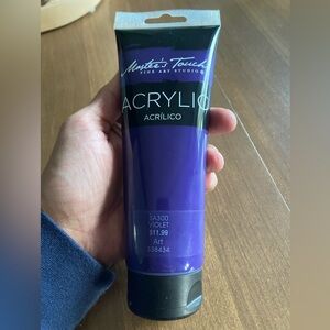 Master’s Touch Fine Art Studio Acrylic Paint - Violet 8.5 fl oz - 2010